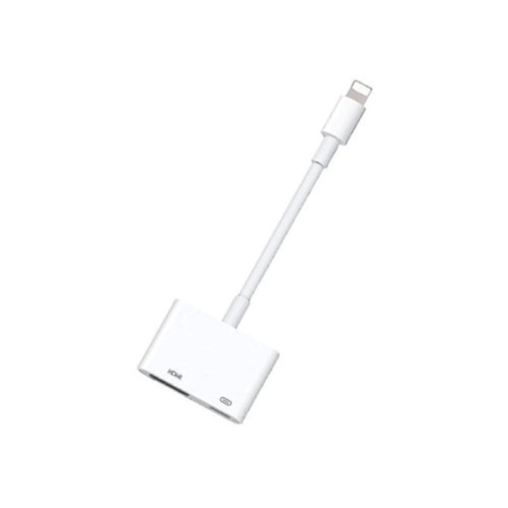 HDMI adapter iPhone/iPad készülékhez TV-hez, 1080p, plug and play, Gusshious