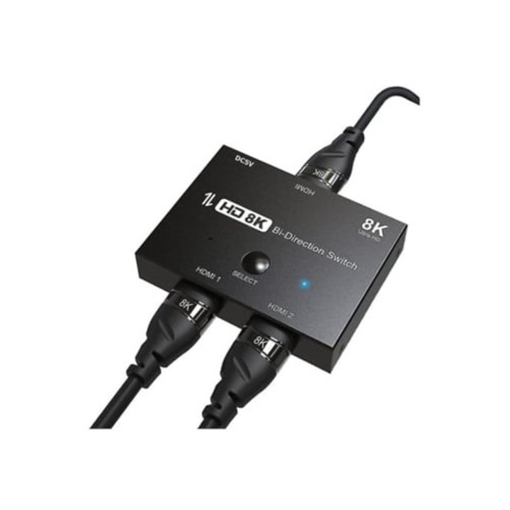 Адаптер 4K 120Hz 8K 60Hz Ultra HDMI, черен