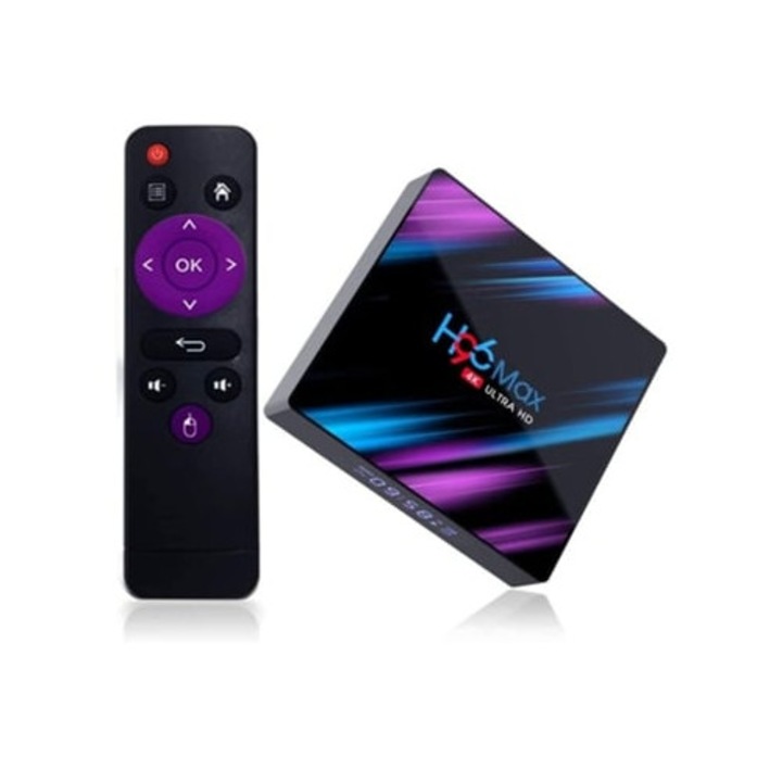 Mediaplayer 4K Ultra HD, Quad Core, 2GB RAM, 16GB ROM, multicolor