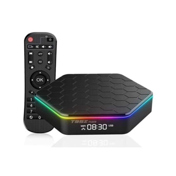 Mediaplayer Android 12.0, 2GB RAM, 16GB ROM, Dual WiFi 2.4G/5G, BT 5.0, Cortex A53, negru