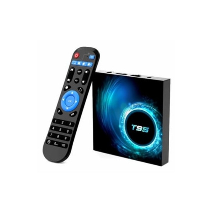 Mediaplayer Android 10.0, 4GB RAM, 32GB ROM, 6K, Dual Wifi