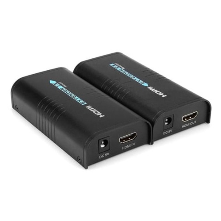 Extensor HDMI pe IP TCP, 121.9m, 1080p Full HD