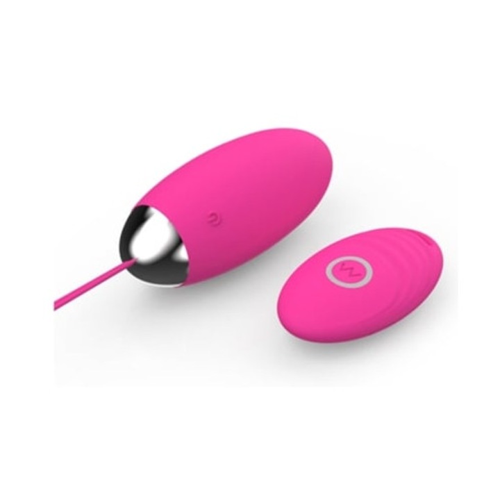 Gusshious távirányítós vibrátor, rózsaszín