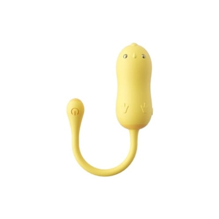 Távirányítós vibrátor, sárga