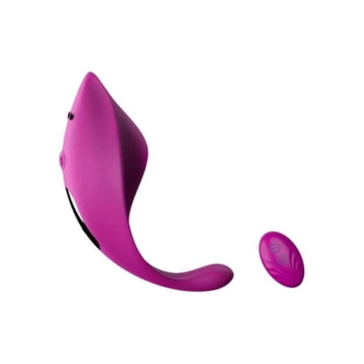 Вибратор-бикини за носене, 12 режима на вибрация, презареждащ се с USB