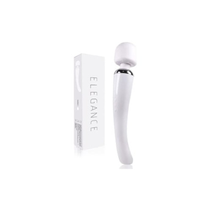 Személyi masszírozó pálca, 8 sebesség, 20 rezgésminta, újratölthető, vezeték nélküli