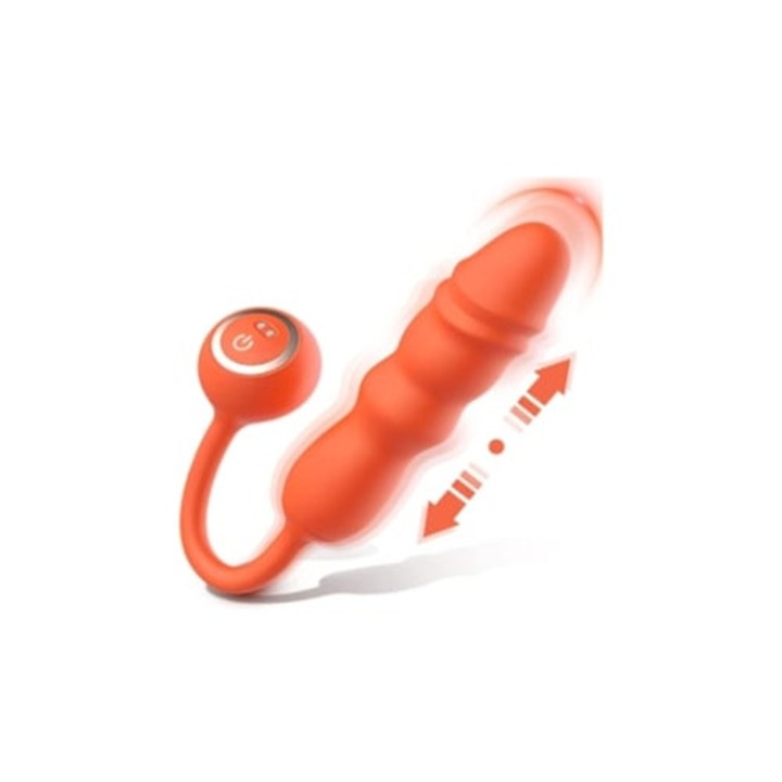 Vibrator Gspot Thrust, 10 moduri de vibratie, 9 impulsuri
