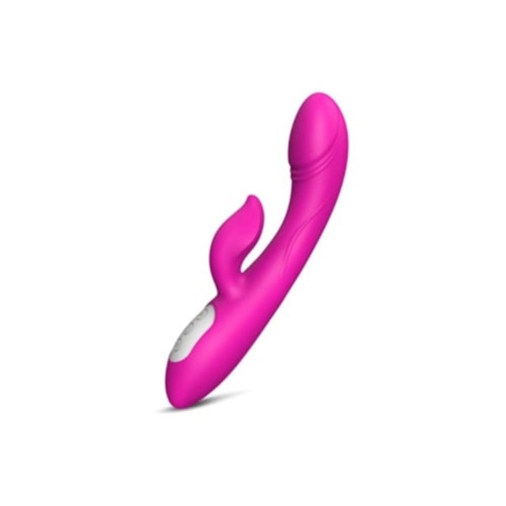 Вибратор Дилдо Gusshious, клиторна стимулация, червен