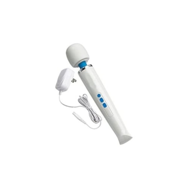 Újratölthető vibrátor, fehér