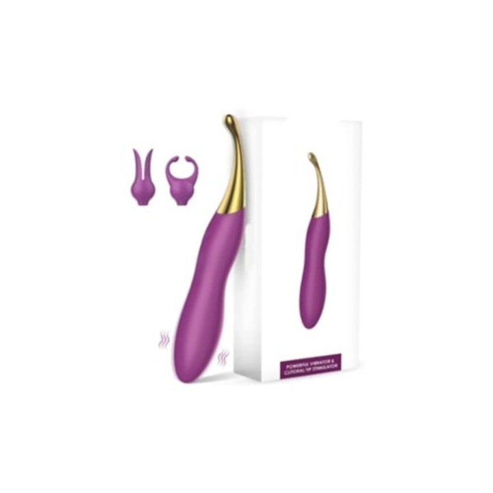 Вибратор за клитор, G-точка, лилав, за жени