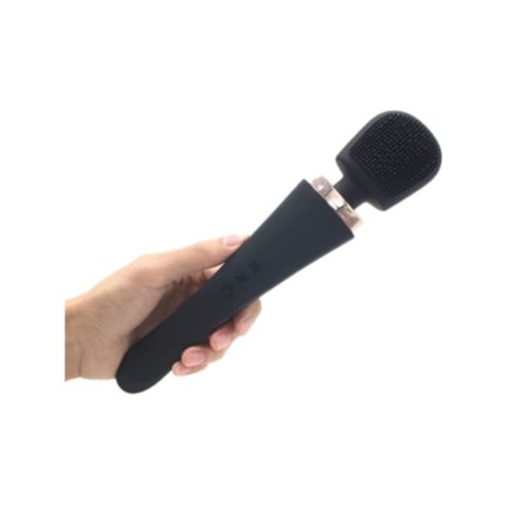 Női vibrátor, 8 sebesség, 20 rezgés, fekete