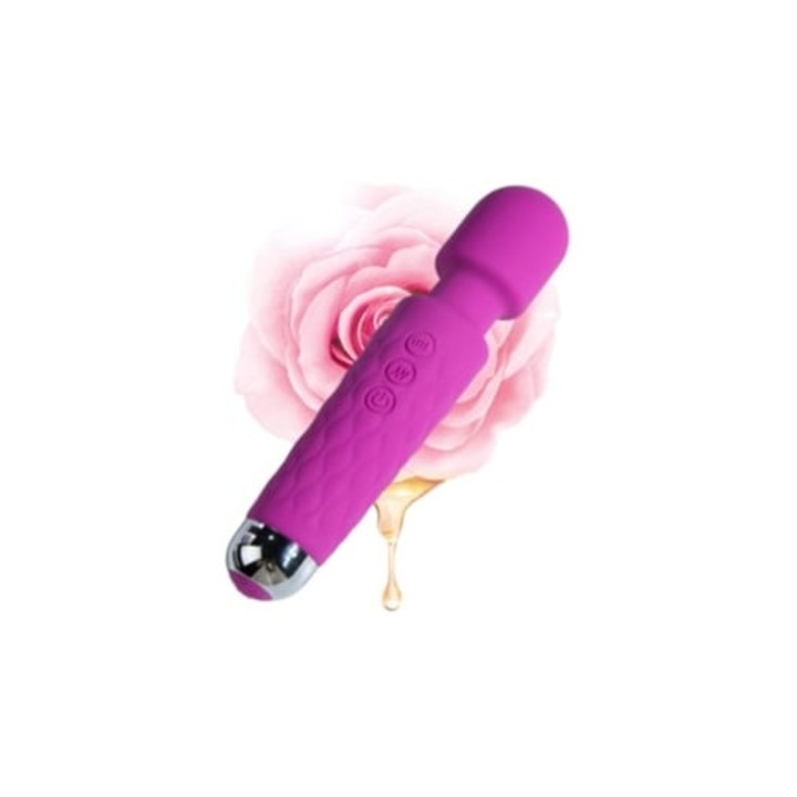 Vibrátor személyes vízálló, 20 modell, 10 sebesség, lila