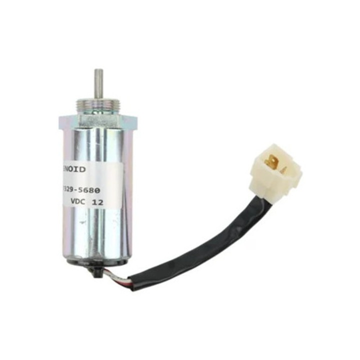 Vana solenoid auto 12V DC Z 8 97329 568 0, pentru motoare Isuzu 3LD1, 3LD2, 4LE1, 3LB1, 4LB1