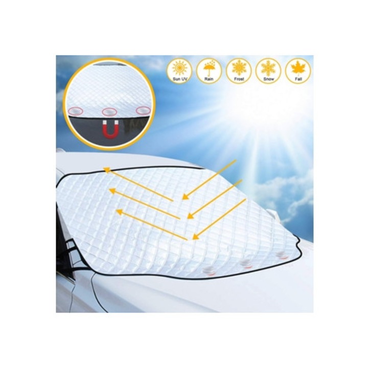 Сенник за кола, защита на предното стъкло, дебел, издръжлив,