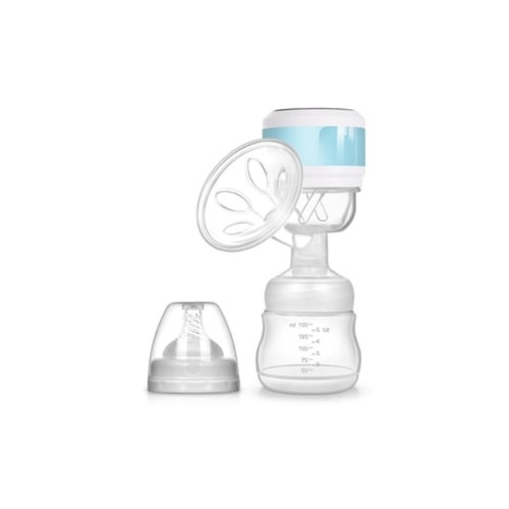 Elektromos mellszívó, 3 mód, 20 szint, 24 mm, hordozható, visszafolyásgátló, kék