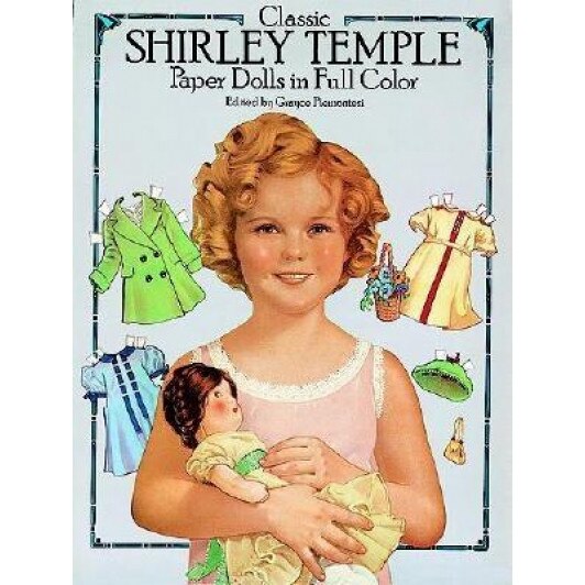 Classic Shirley Temple Paper Dolls, Piemontesi, Grayce Piemontesi