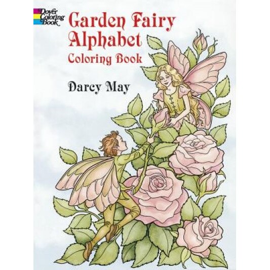 Garden Fairy Alphabet Coloring Book, Darcy May