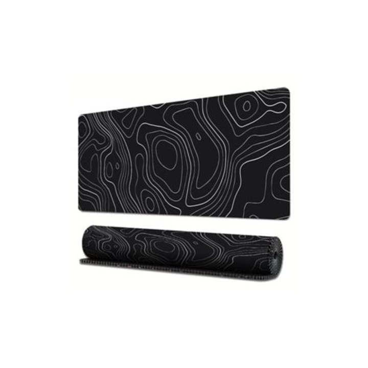 Mousepad Gaming, Mare, Baza din Cauciuc Antiderapant, 30x60cm