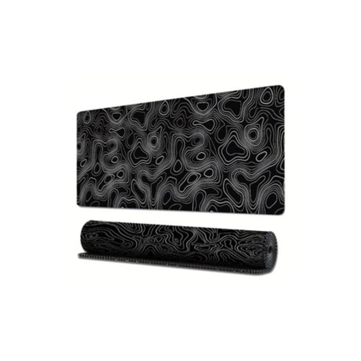 Egérpad Gaming, Gusshious Ryf D17, 400x900x2mm, csúszásgátló gumi alap