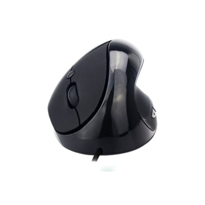 Függőleges ergonómikus egér vezetékkel, 3 DPI mód, Gusshious