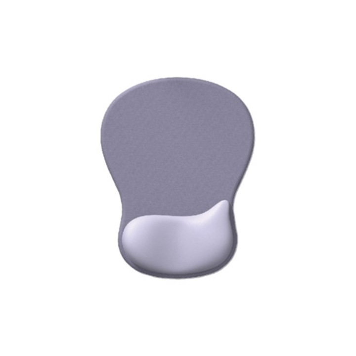 Mouse Pad cu Suport pentru Incheietura Gel Gusshious Ergonomic, Antiderapant, Violet Lavanda