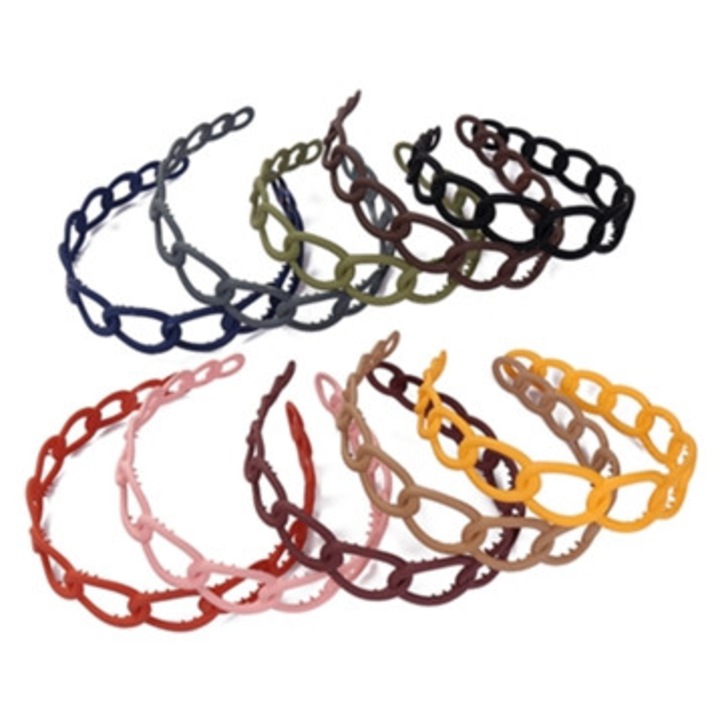 Banda de par eleganta cu boruri largi, non-alunecare, cu fundite delicate, accesorii par
