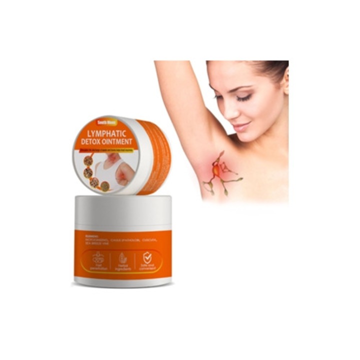 Méregtelenítő krém nyirokcsomókra, testápoló kezelések, 200ml