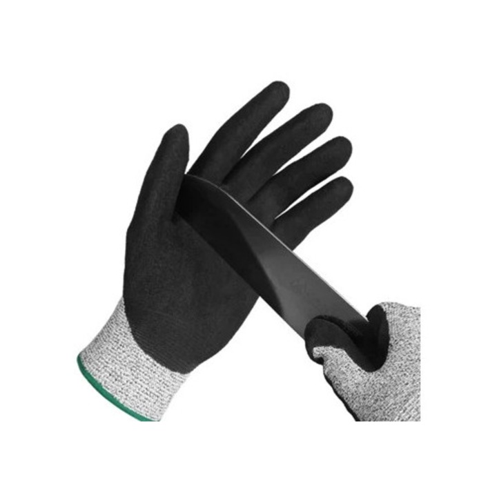 Manusi de protectie, marime universala, anti-static, din fibra de polietilena rezistenta la taiere