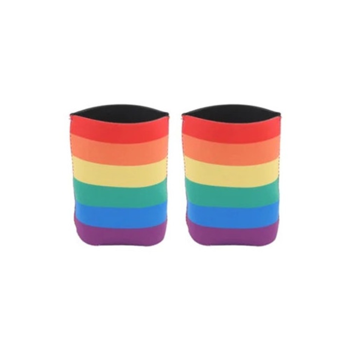 Sörösdoboz hűtőtok, neoprén, újrafelhasználható, szigetelt, többszínű