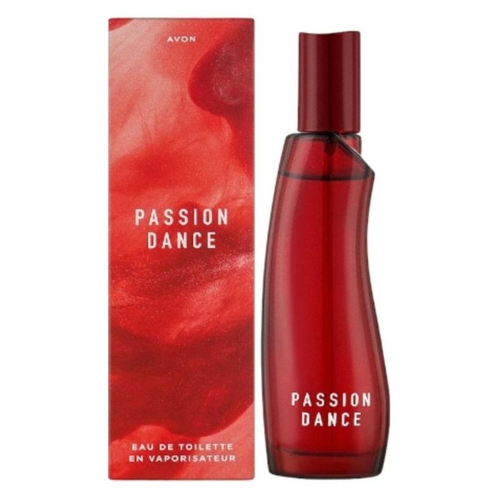 Avon Passion Dance Eau de Toilette nőknek, 50 ml, virágos-orientális, mandarin, jázmin, rózsa, pézsma és szantálfa jegyekkel