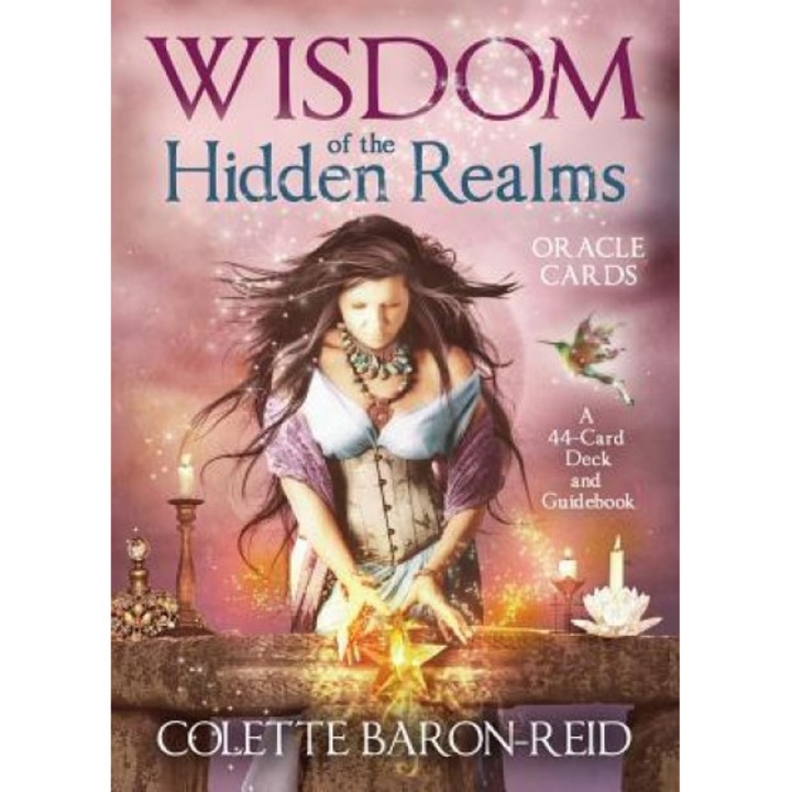 Wisdom of the Hidden Realms Oracle Cards: Тесте от 44 карти и наръчник - Колет Барон-Рийд
