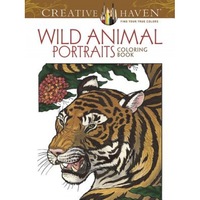 creative haven wild animal portraits coloring book llyn hunter author imagen 8_0_
0