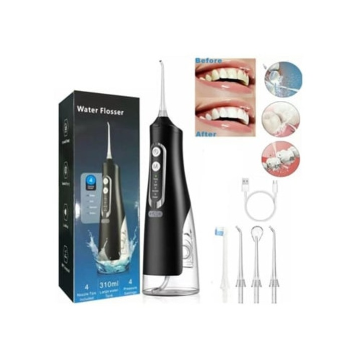 DIGITALLAB szájzuhany, vezeték nélküli, 2 üzemmód, fehér, készlet