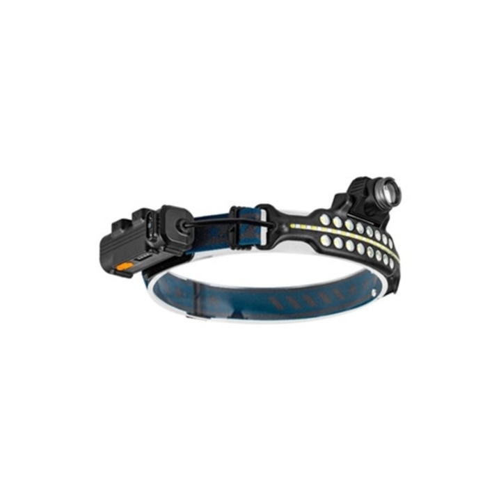 Акумулаторен LED фенер, регулируем на 90°, 6 режима, водоустойчив, комплект