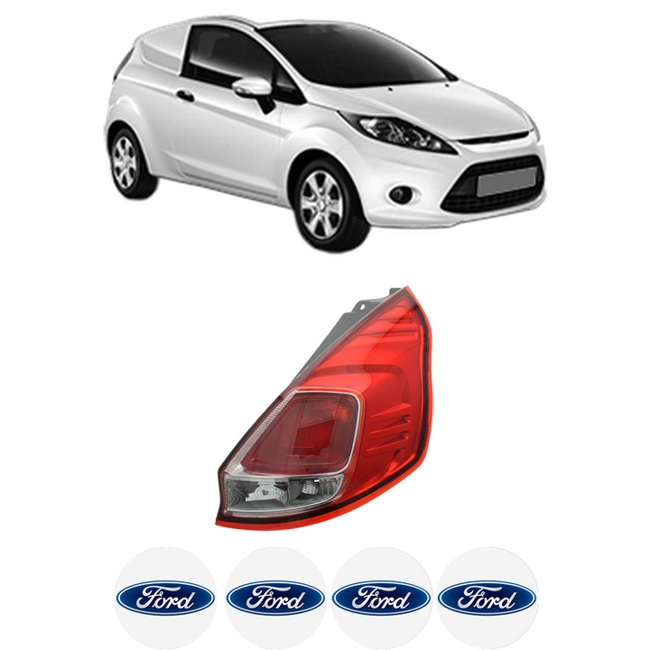Lampa Stop Spate Dreapta FORD FIESTA VI Van din 2009-2017, Auto, TYC, 4x Stickere auto cu FORD