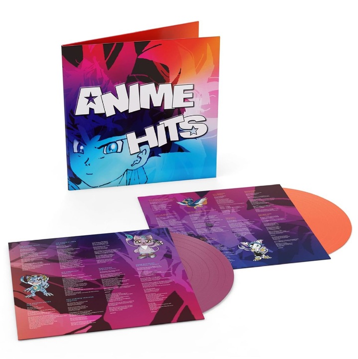 Viniluri colorate, Universal Music, Anime Allstars - Anime Hits, set 2LP