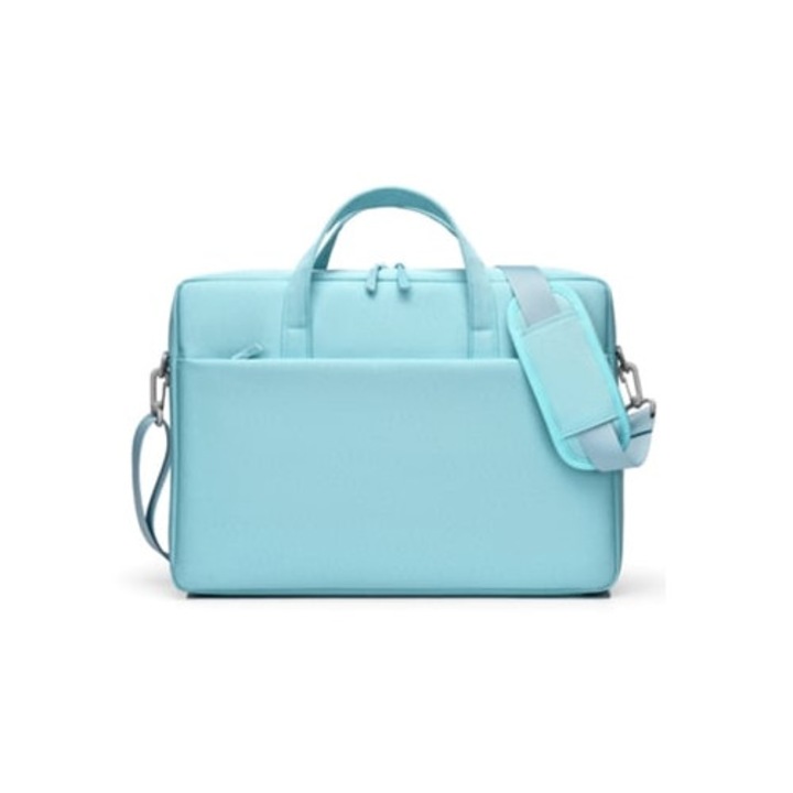 17.3 hüvelykes laptoptáska, könnyű, ütésálló, kék