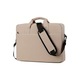 Geanta laptop 14 inch, khaki, rezistenta la socuri, portabila