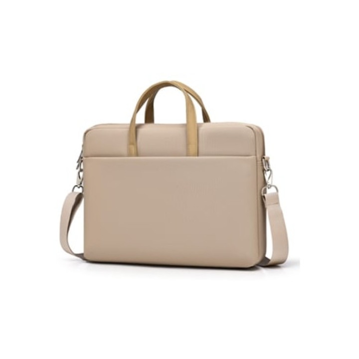 Vízálló, tartós 13 hüvelykes laptop táska, khaki