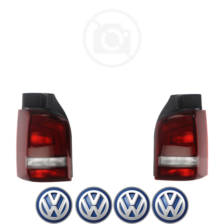 Set Stopuri Spate Stanga Dreapta Volkswagen TRANSPORTER din 1990-2019, Auto, TYC, 4x Stickere auto cu Volkswagen