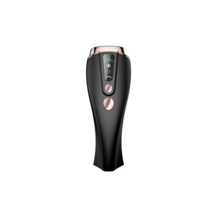 Epilator laser IPL cu 3 functii, 6 niveluri de energie, 999,999 impulsuri de lumina, pentru epilare barbati si femei