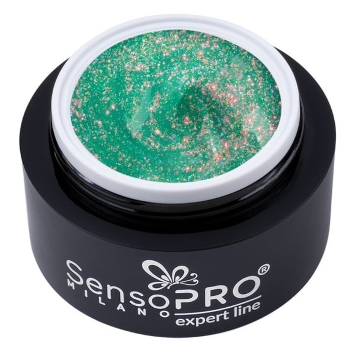 Гело за изграждане на нокти Expert Line SensoPRO Milano - Crystal Turquoise 30ml