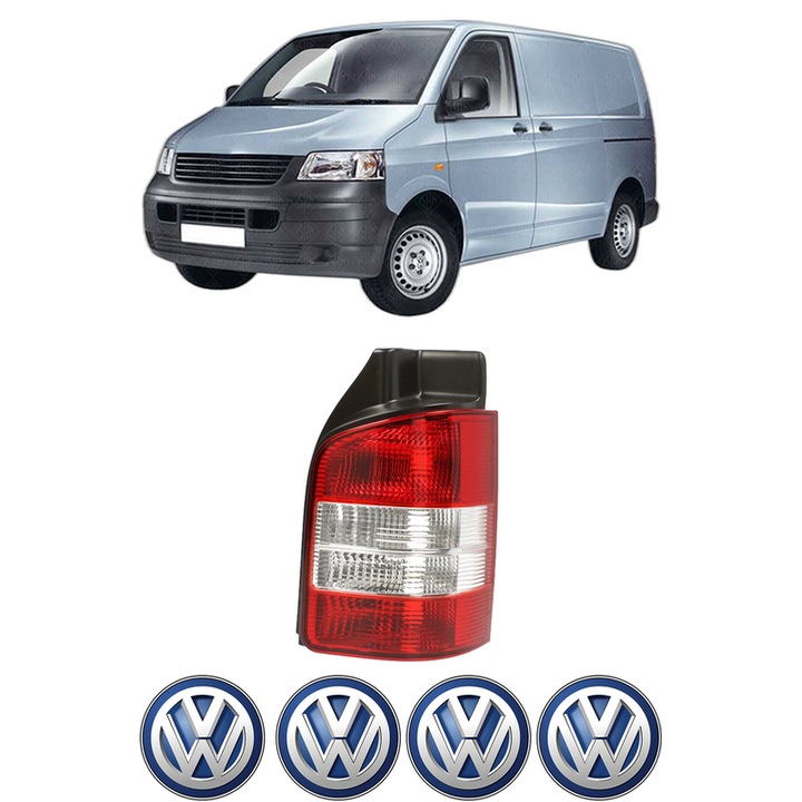Lampa Stop Spate Dreapta Volkswagen TRANSPORTER T5 Van (7HA, 7HH, 7EA, 7EH) din 2003-2015, Auto, DEPO, 4x Stickere auto cu Volkswagen