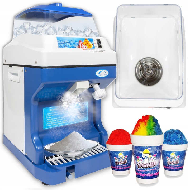 Jégkészítő gép, XTECH, 300W, 5L kapacitás, 54,6x36,58x28cm