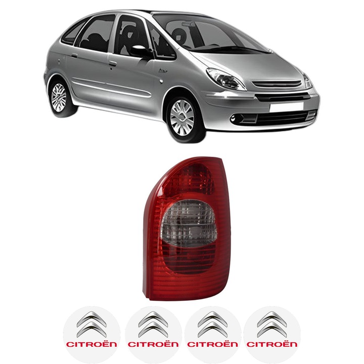 Lampa Stop Spate Dreapta CITROEN XSARA PICASSO (N68) din 1999-2012, Auto, TYC, 4x Stickere auto cu CITROEN