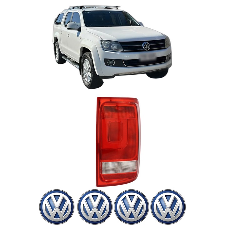 Lampa Stop Spate Dreapta Volkswagen AMAROK Platform/Chassis (S1B, S6B, S7B) din 2011-2022, Auto, TYC, 4x Stickere auto cu Volkswagen