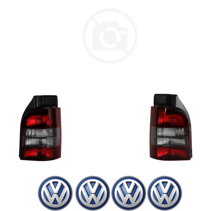 Set Stopuri Spate Stanga Dreapta Volkswagen TRANSPORTER din 1990-2019, Auto, DEPO, 4x Stickere auto cu Volkswagen