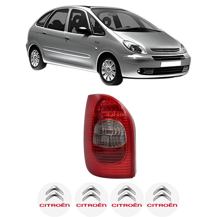 Lampa Stop Spate Stanga CITROEN XSARA PICASSO (N68) din 1999-2012, Auto, TYC, 4x Stickere auto cu CITROEN