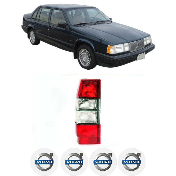 Lampa Stop Spate Stanga VOLVO 940 II (944) din 1994-1998, Auto, DEPO, 4x Stickere auto cu VOLVO