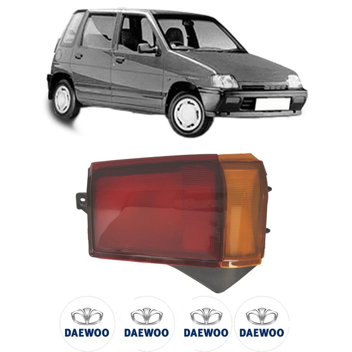Lampa Stop Spate Dreapta DAEWOO TICO (KLY3) din 1995-2000, Auto, DEPO, 4x Stickere auto cu DAEWOO